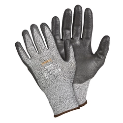 Cut resistant gloves 3 class polyurethane roz.10