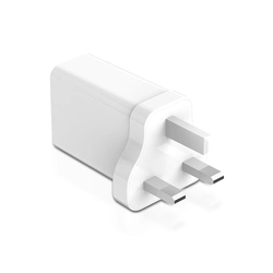 VT5391 2.1A Wall Charger Type: MICRO USB / Braided Cord / White Silver