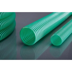 suction pressure hose 10, 32x2,8mm, 50m green/ transparent APD