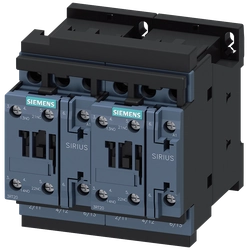 Combination of contactors Siemens 3RA23278XB301AK6 Reversing contactor AC Screw connection IP20