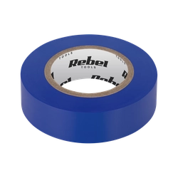 REBEL adhesive insulating tape (0.13 mm x 19 mm x 10 yd) blue