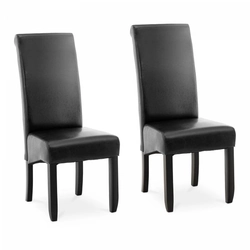 Upholstered chair - black - eco-leather - 2 pcs.Fromm & amp; Starck 10260167 STAR_CON_52