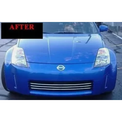 GRILL FOR NISSAN 350Z (2006-2009) - Chrome strips, chrome grill