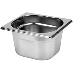 STAINLESS STEEL GASTRONOMY CONTAINER GN 1/6 100 YATO | YG-00291