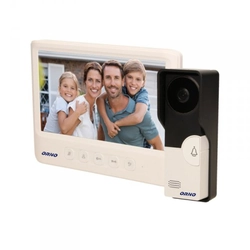 Video intercom kit, handset, color, LCD 7", white, IMAGO