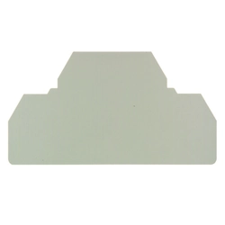 Endplate and partition plate for terminal block Weidmüller 1924910000 Beige V0