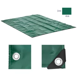 Tarpaulin protective cover sheet with eyelets 400 x 300 cm