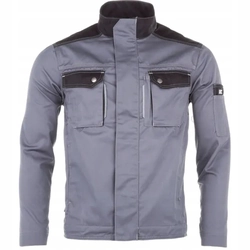 Sweatshirt Work Safety Jacket Gray and Black XL Kramp