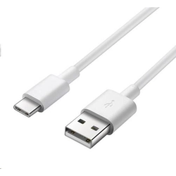 PremiumCord USB 3.1 C / M cable - USB 2.0 A / M, fast 3A charging, 50cm, white