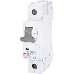 ETI 002111522 Miniature circuit breaker ETIMAT 6 1p B63