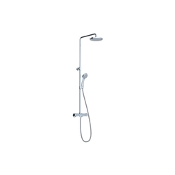 Stationary shower system Ravak Transformer, TE 091.00/150 with thermostatic faucet and shower set