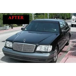 1992-1999 MERCEDES S CLASS - chrome strips, chrome grill