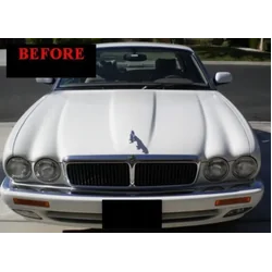 1995-2003 JAGUAR- Chrome strips, chrome grill