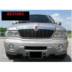 1997-2005 CHEVY CHEVROLET MALIBU - Chrome strips, chrome grill