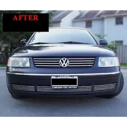 1998-2005 VW VOLKSWAGEN PASSAT INFERIOR - Listones cromados, parrilla cromada