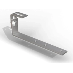 J-type roof bracket, adjustable - stainless steel (L:225)