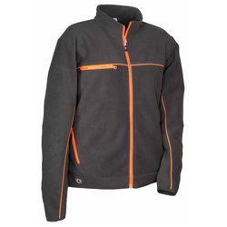 Work sweatshirt COFRA ASYMA Color: Anthracite/Orange, Size: M
