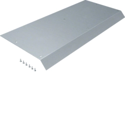 Cover on-floor duct Hager AKB82000401V Cover one-sided bevelled Standard Steel