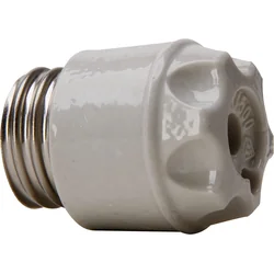 Ceramic cover E27 for fuses fuse cartridge 2-25A