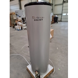 Stainless steel hot water tankDHW 300L heater 3kW coil 2,6 m2