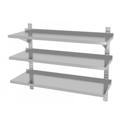 Adjustable hanging shelf, triple 1100 x 400 x 875 mm POLGAST 385114 385114