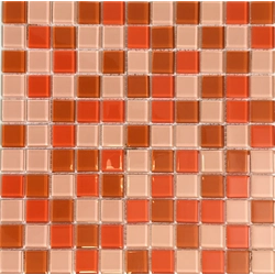 PAVEMOSA Glass mosaic orange mix