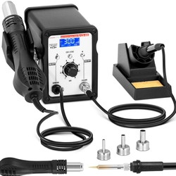 Digital soldering station 2w1 SMD LCD 200-480C 750 W