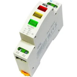 Kanlux Bus voltage presence indicator TH35 KLI-RGY red/green/yellow 32893