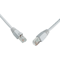 SOLARIX patch cable CAT5E SFTP PVC 15m gray snag proof