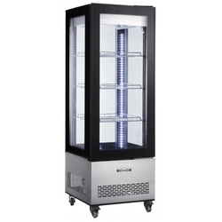 Refrigerated display case with glass 400L INVEST HORECA RT-400L