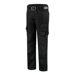 MALFINI Cordura Canvas Work Pants Unisex work trousers Size: 60, Color: black
