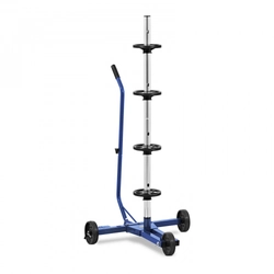 A stand for 4 car wheels