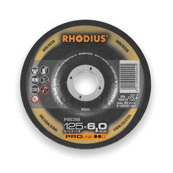 125x4.0 Rhodius RS38 Proline stainless steel scraper