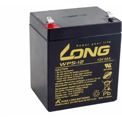 Long 12V 5Ah lead acid battery F1 (WP5-12 F1)