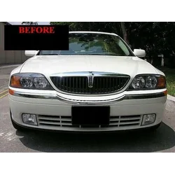 2000-2006 LINCOLN LS - Bandes chromées sur la grille, chromées avec peinture