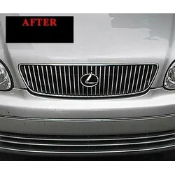 2001-2005 LEXUS GS – Chrom-Grillleisten, verchromt mit Attra