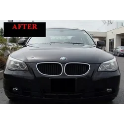 2004-2010 BMW E60 5 Σειρά - Λωρίδες χρωμίου, σχάρα χρωμίου