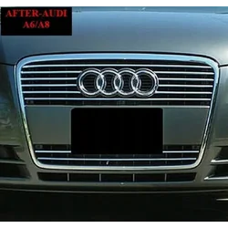 2005-2008 AUDI A6 - Chrome strips, chrome grill