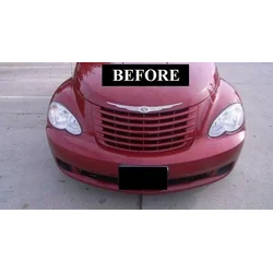 2006-2011 CHRYSLER PT CRUISER – kroomitud aktsentidega kroomitud grilliribad