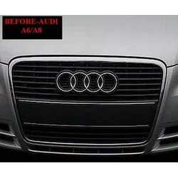 2009-2011 AUDI A6- Chrome strips, chrome grill