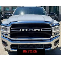 2019 2020 Dodge RAM TRUCK 2500- Faixas cromadas, grade cromada