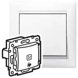 Push-switch button Legrand 774415 White Plastic IP31