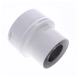 ONNLINE reducing chimney adapter, concentric DN 60/100 x 80/125 for condensing boilers with plastic adapter, universal