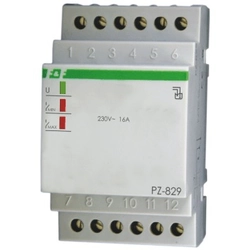 F&F Liquid level monitoring relay 16A 2P 1-100kOhm PZ-829