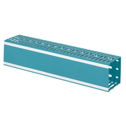 Slotted cable trunking system Legrand 036206 Hole-/slot punching Bottom perforation Blue