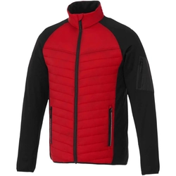 Warm jacket Banff - Red with icing effect / XS