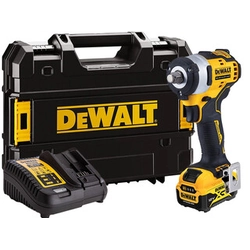 DeWalt DCF901P1-QW cordless impact driver 12 V | 340 Nm | 1/2 inches | Carbon Brushless | 1 x 5 Ah battery + charger | TSTAK in a suitcase