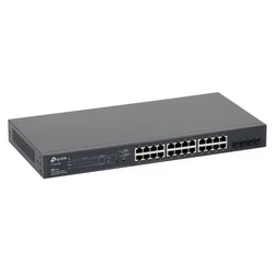 TP-Link switch 28 Gigabit smart ports 56 Gbps 24 PoE ports 8K MAC - TL-SG2428P