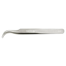 YATO Tweezers 115 mm (curved)