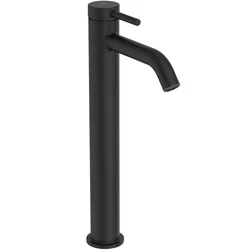 Washbasin mixer Ideal Standard Ceraline Nuovo, tall, without bottom valve, Silk Black matt black, 4 l/min